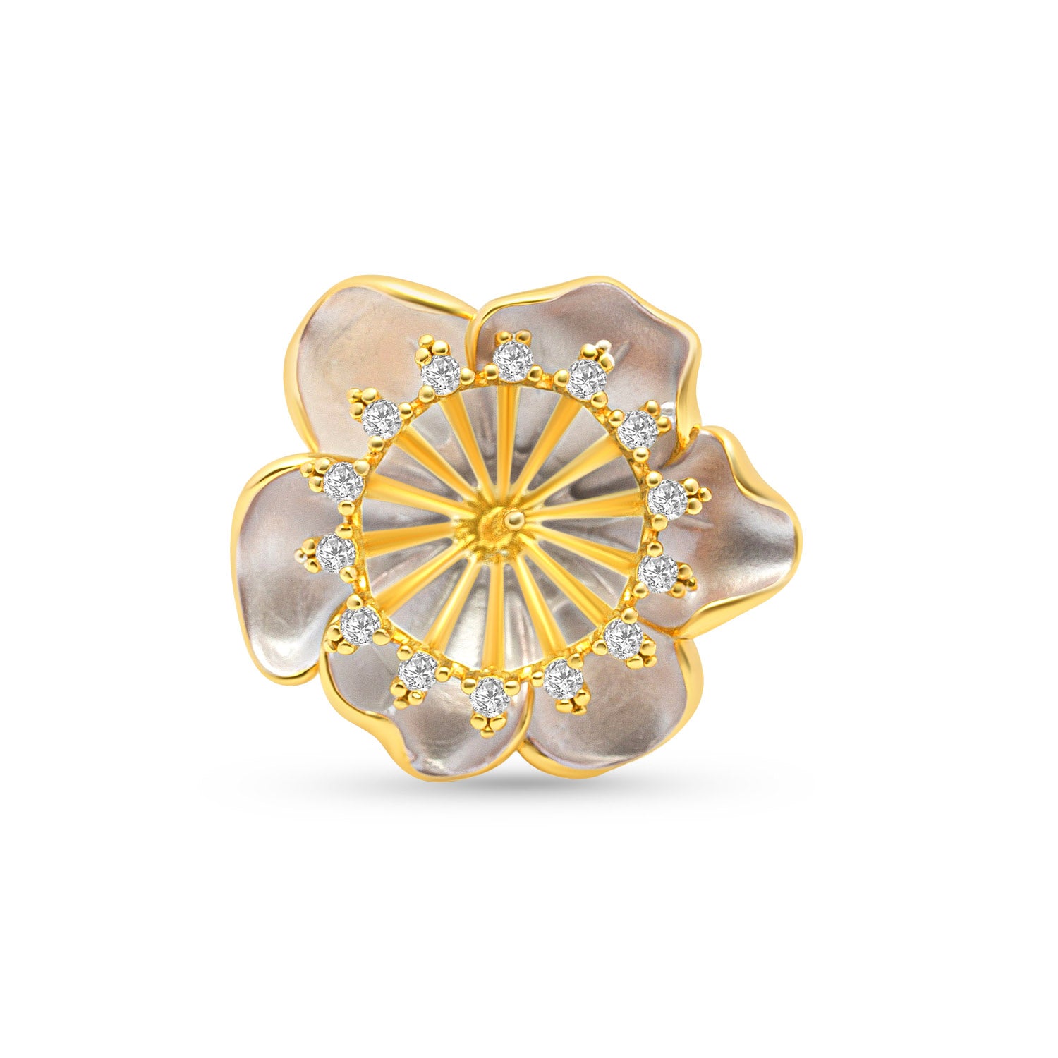 Adjustable Ring 925 Silver for pearl SC271/SC271G