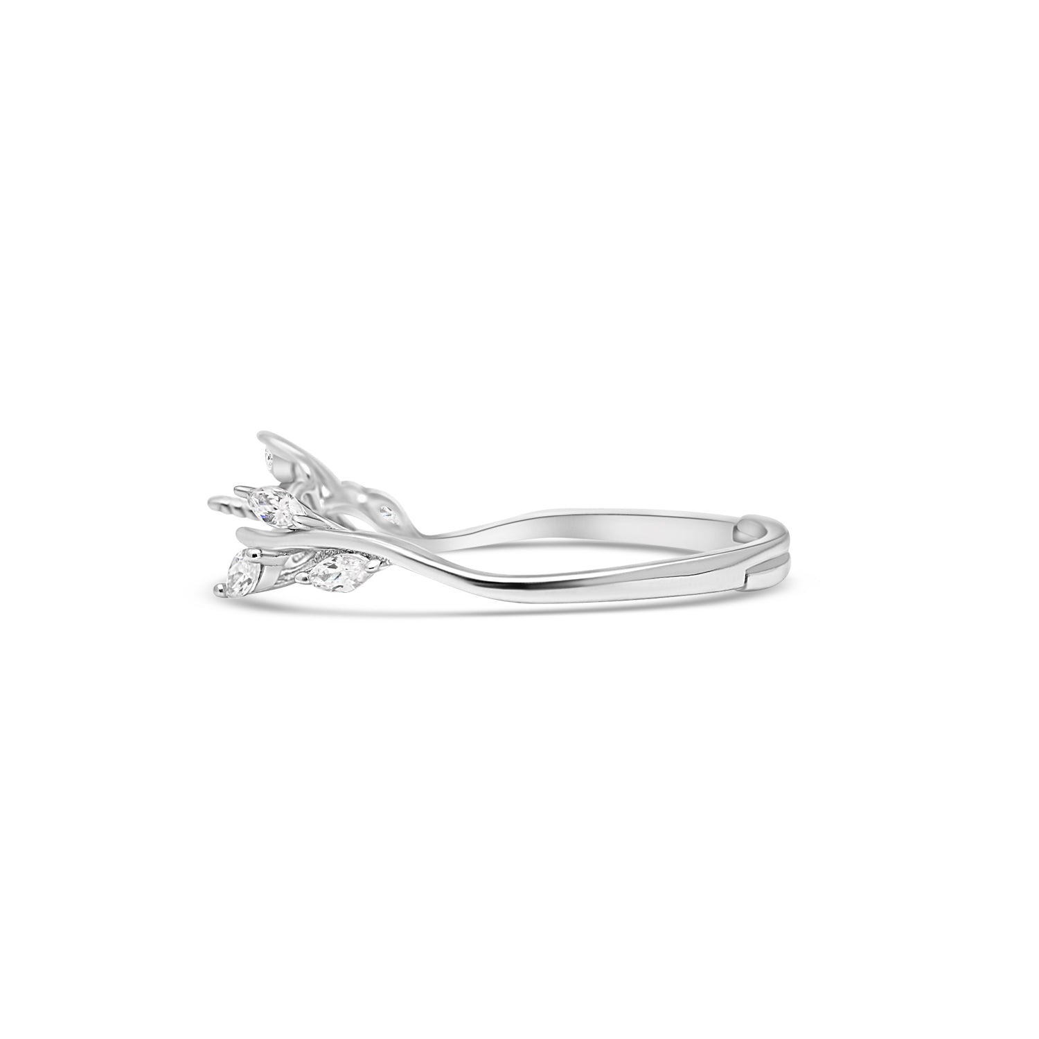 Adjustable Ring 925 Silver for pearl SC373