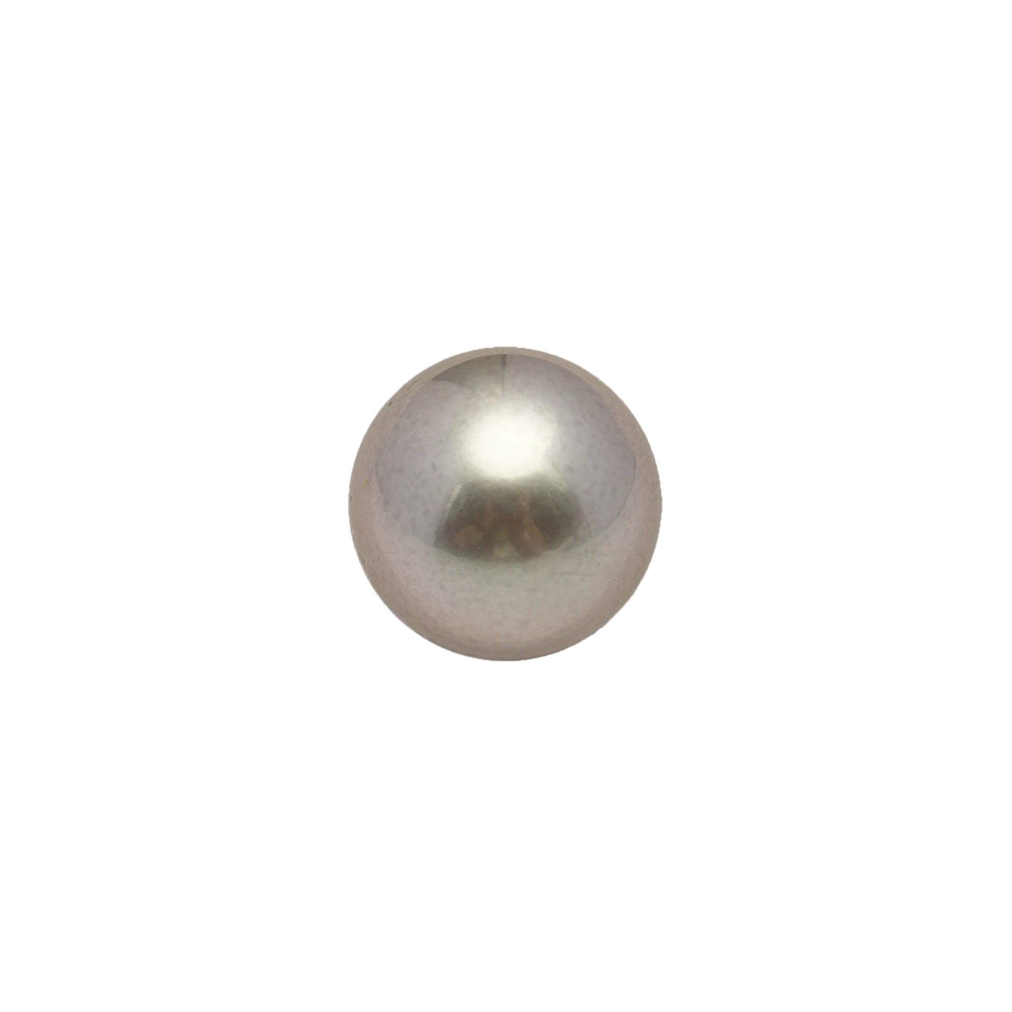 1pcs "Mid Luster" Silver Cherry 13.5mm - RSR AAA/TOP Quality Tahitian Pearl Single LP2495 CMP11