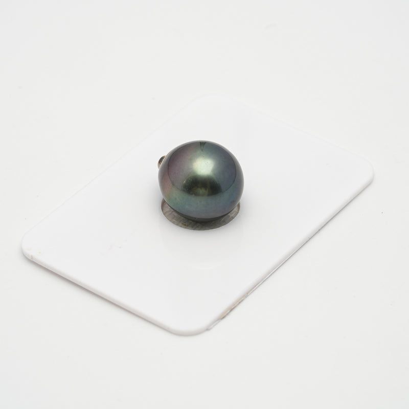 1pcs Green 12.7mm - SB AAA/AA Quality Tahitian Pearl Single LP1826 TH1