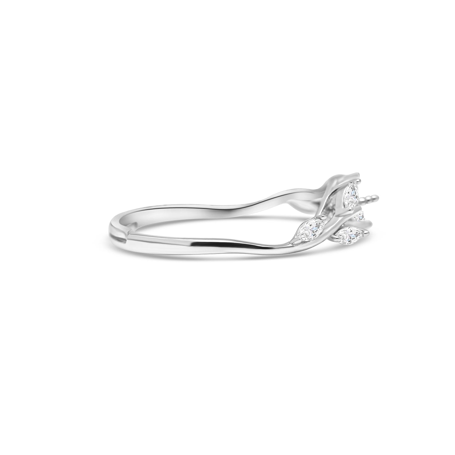 Adjustable Ring 925 Silver for pearl SC373