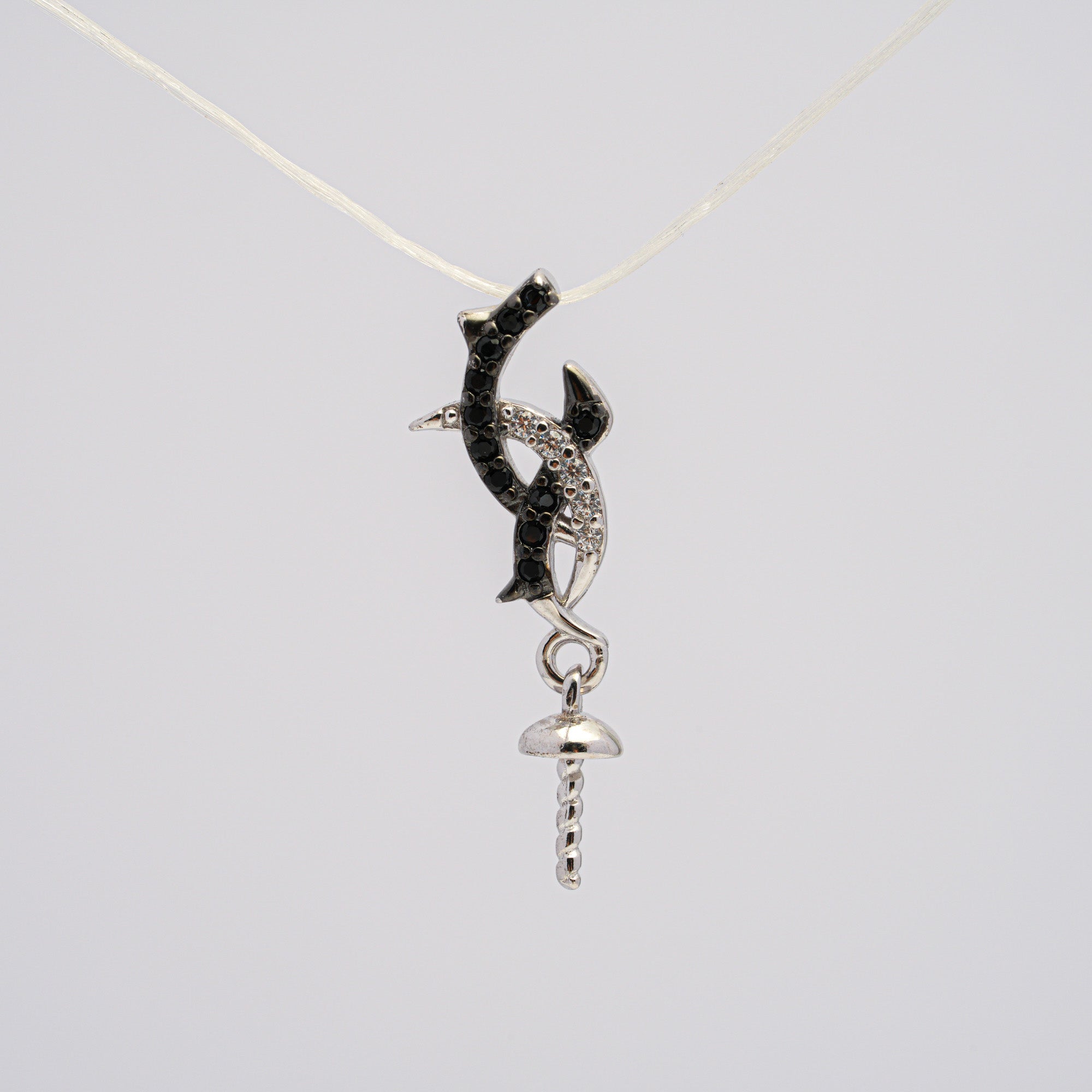 Pendant Clasp 925 Silver for Pearl SC561