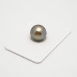 1pcs Golden Green 12.7mm - SR AAA Quality Tahitian Pearl Single LP2004 A89