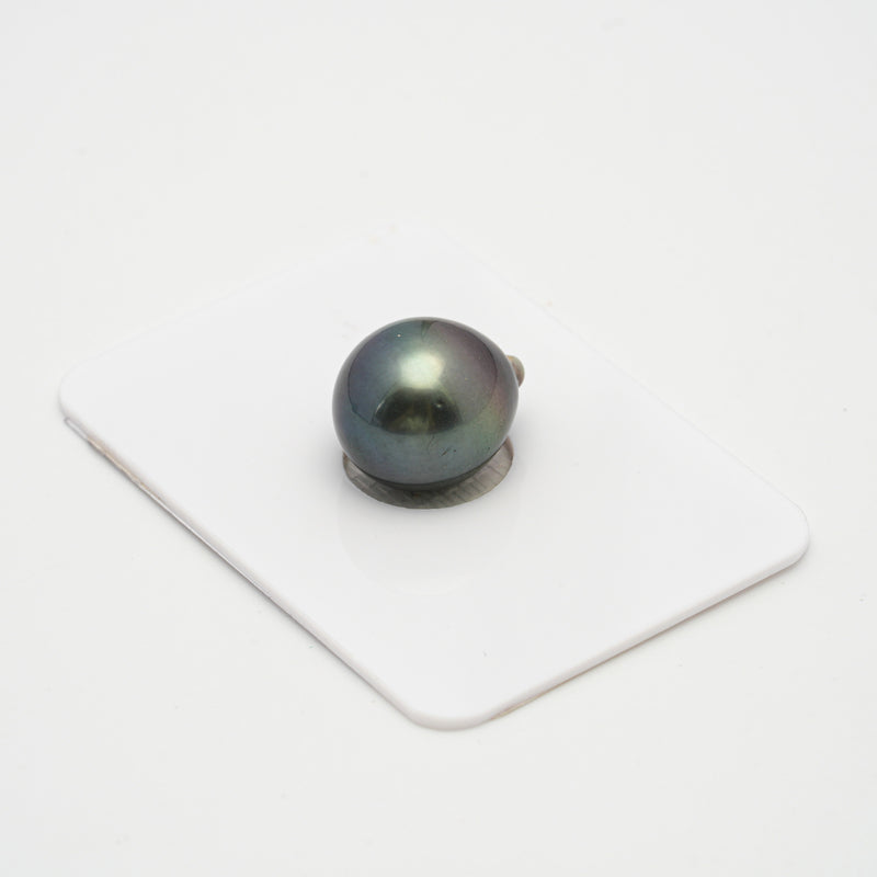 1pcs Green 12.7mm - SB AAA/AA Quality Tahitian Pearl Single LP1826 TH1