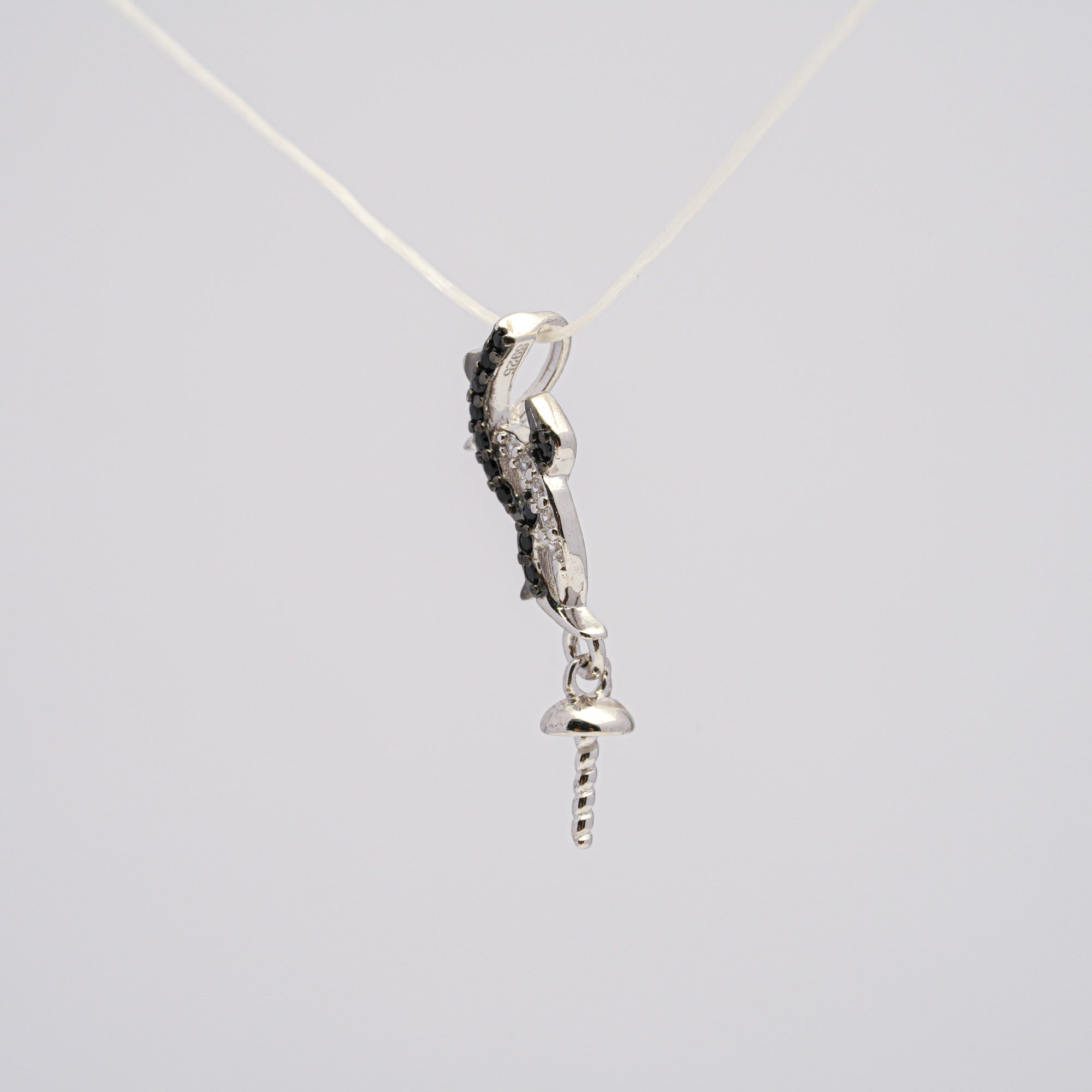 Pendant Clasp 925 Silver for Pearl SC561