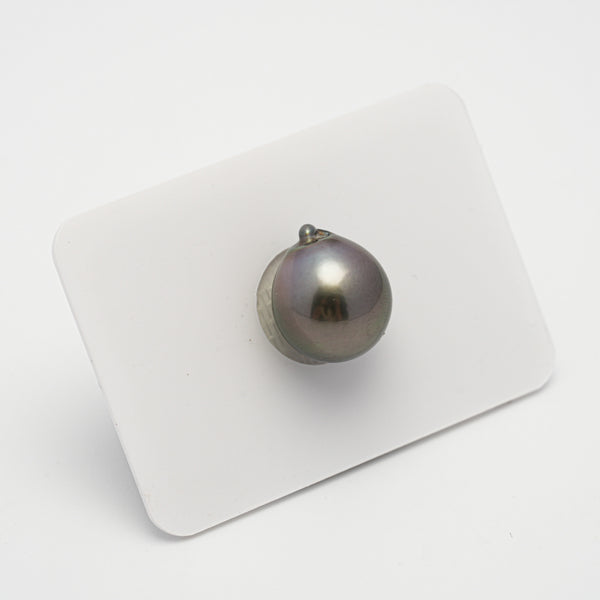 1pcs Light Green 12.1mm - SB AAA Quality Tahitian Pearl Single LP1906