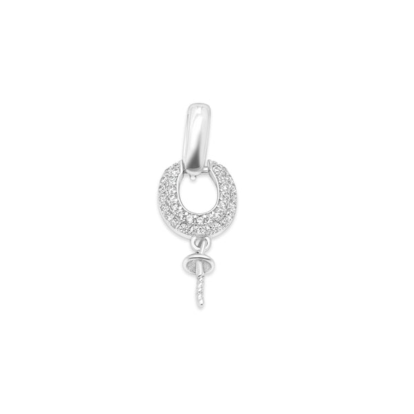 Pendant Clasps 925 Silver for pearl SC363