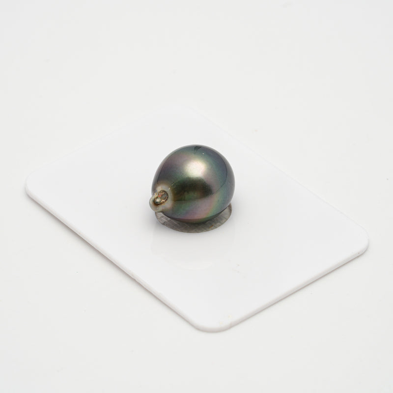 1pcs Green 12.7mm - SB AAA/AA Quality Tahitian Pearl Single LP1826 TH1