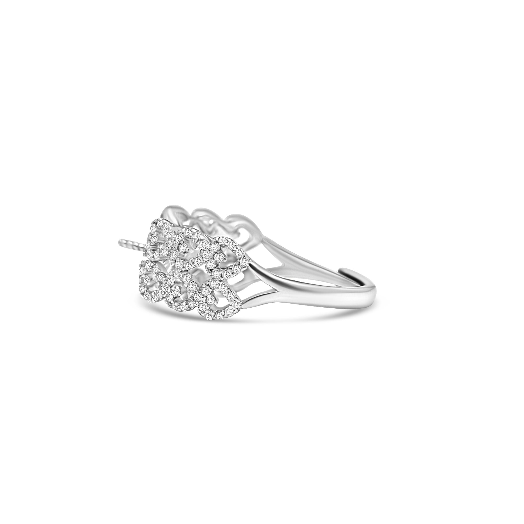 Adjustable Ring 925 Silver for pearl SC523