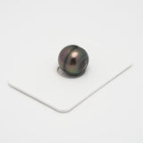 1pcs "High Luster" Green 12.9mm - CL AAA/AA Quality Tahitian Pearl Single LP1862