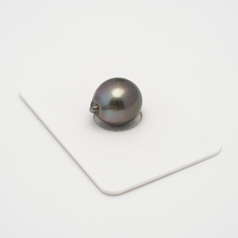 1pcs Light Green 12.1mm - SB AAA Quality Tahitian Pearl Single LP1906