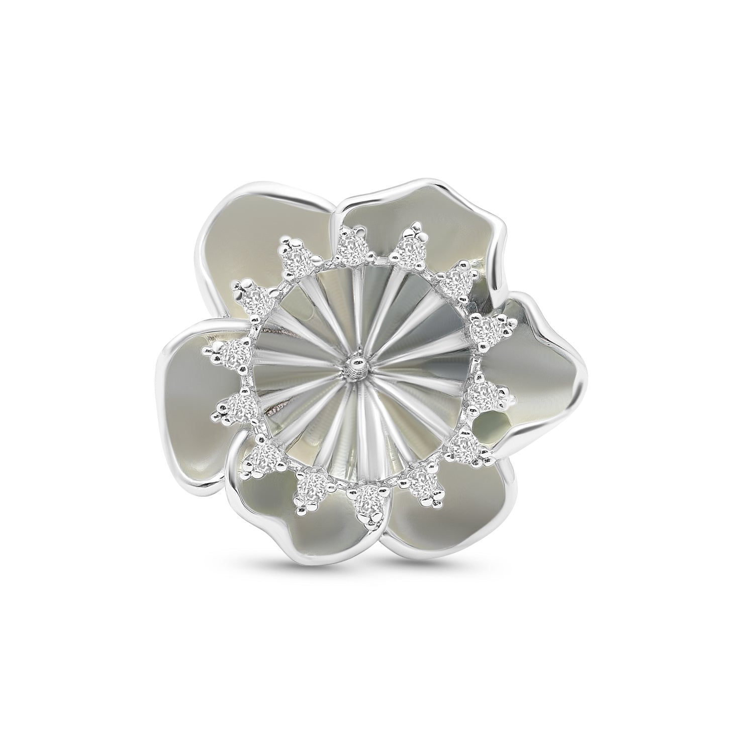 Adjustable Ring 925 Silver for pearl SC271/SC271G