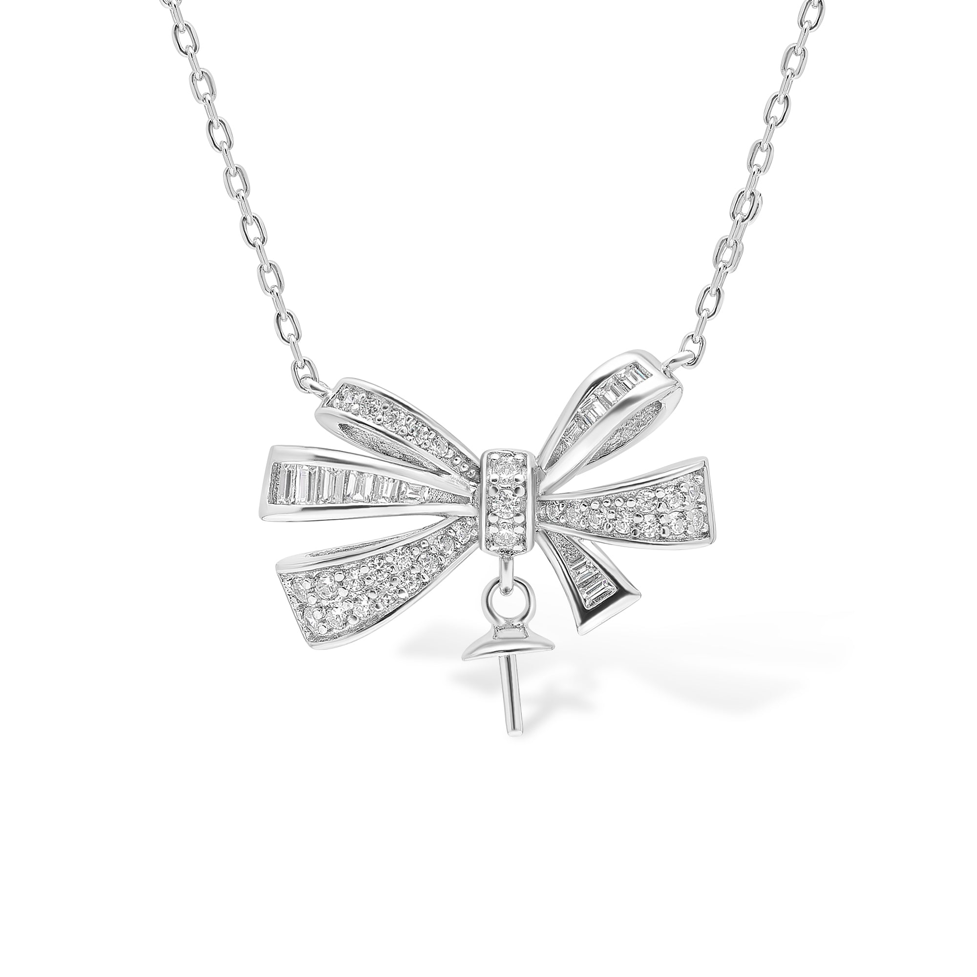 Pendant Chain 925 Silver for pearl SC323