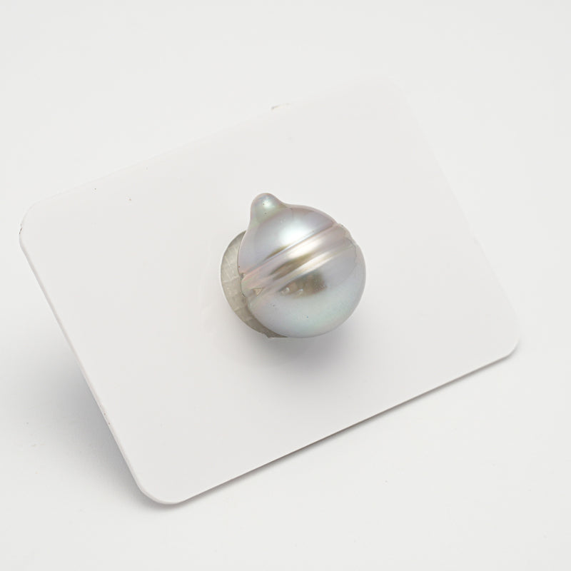 1pcs "High Luster" Creamy White 13mm - CL AAA Quality Tahitian Pearl Single LP2068 TH2