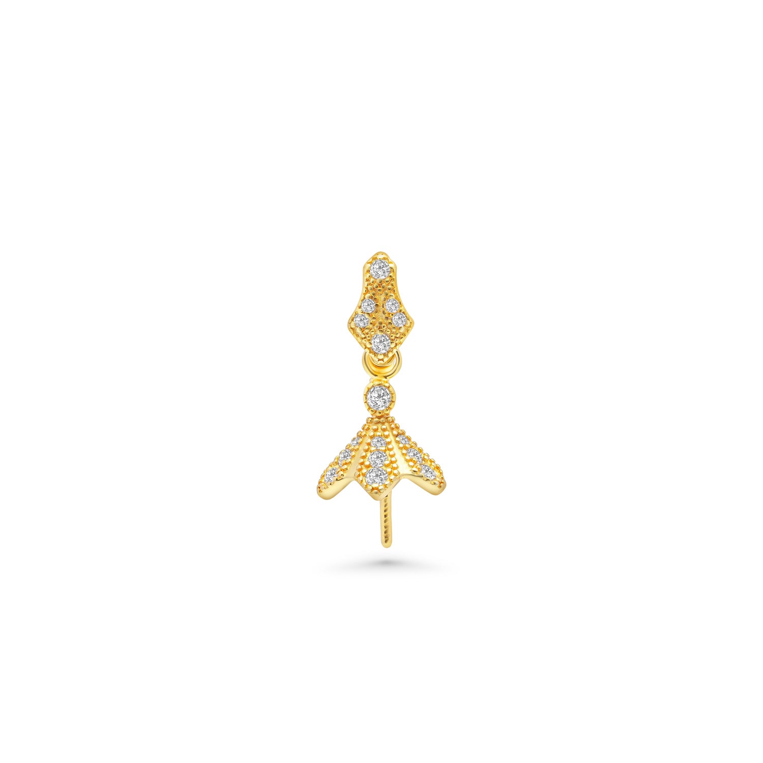 Pendant Clasps 925 Silver for pearl SC243