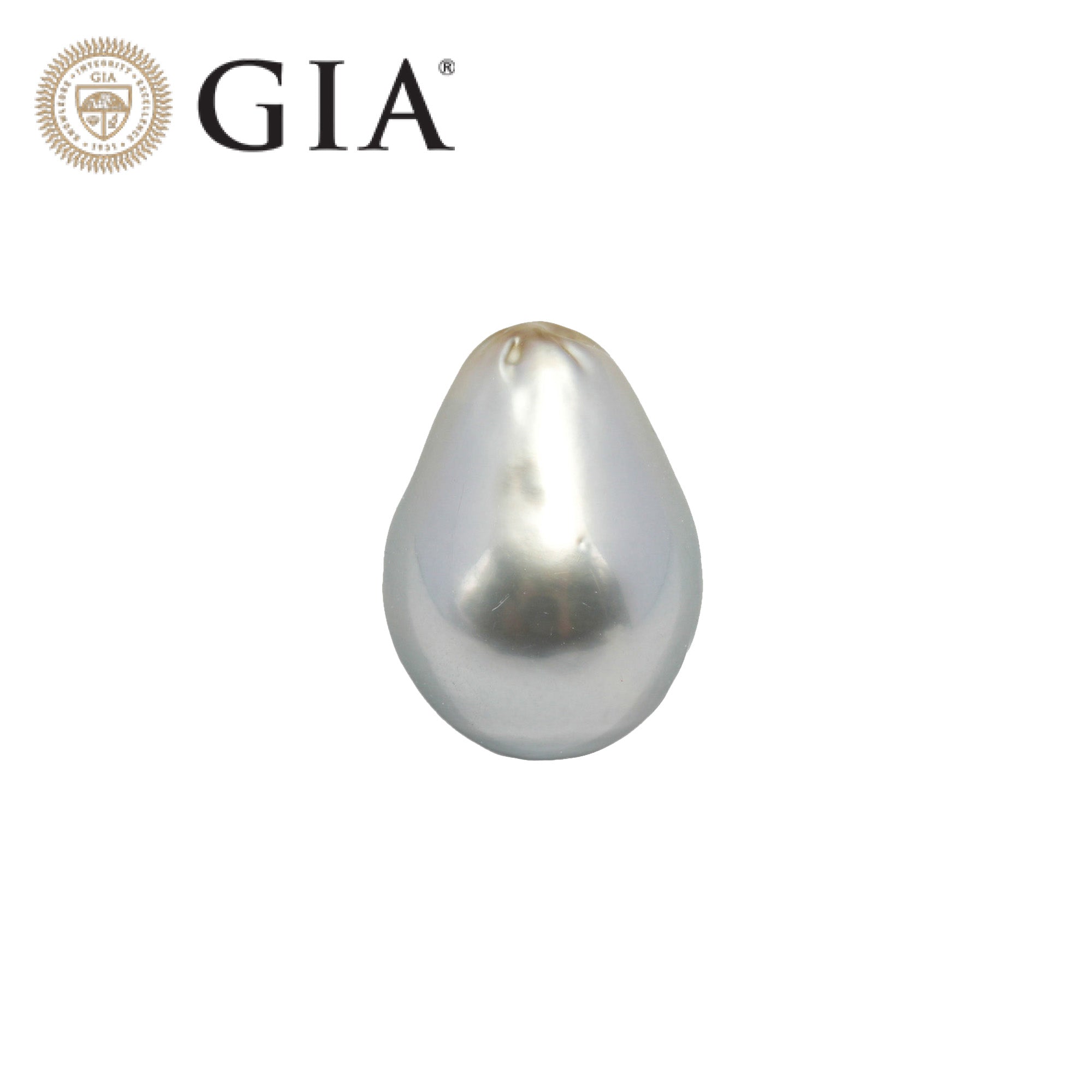 1pcs "Top Luster" Silver 13.3mm - SB TOP Quality Tahitian Pearl Single LP1766