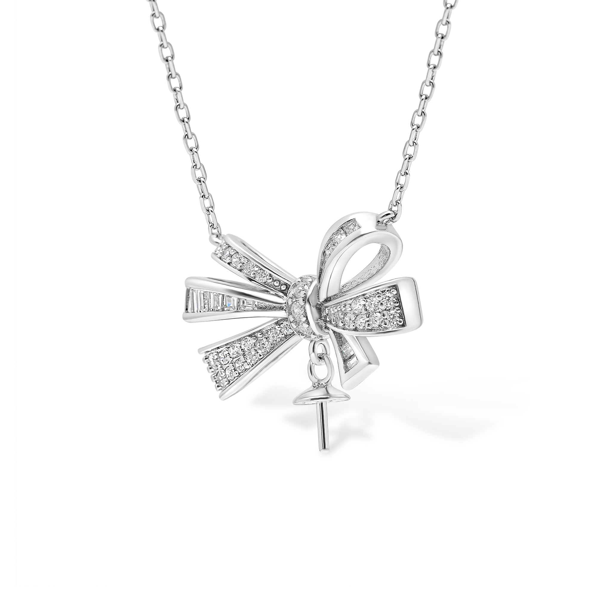 Pendant Chain 925 Silver for pearl SC323