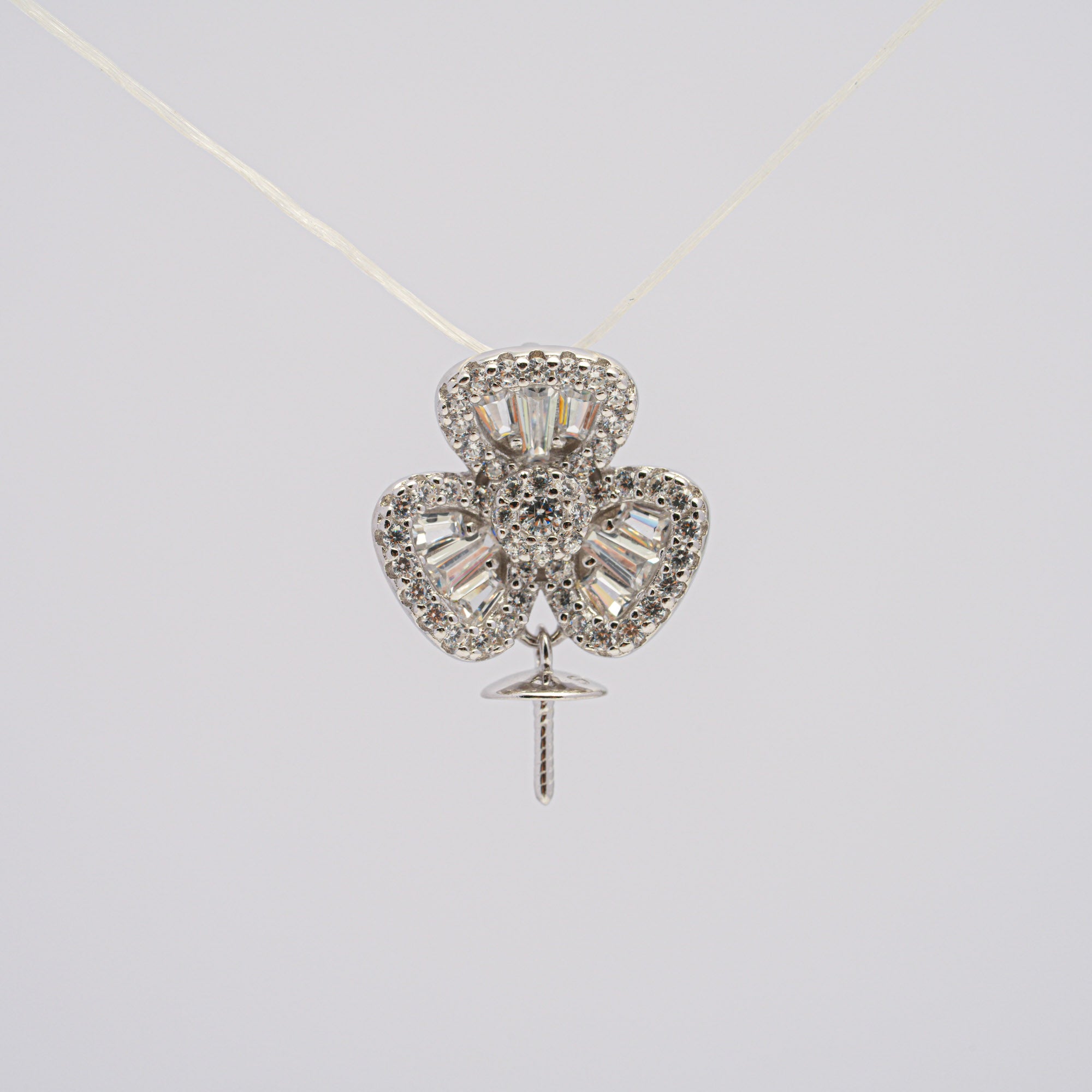 Pendant Clasp 925 Silver for Pearl SC562