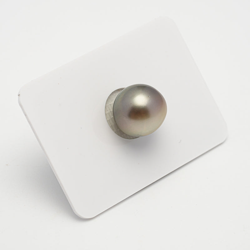 1pcs Gray 12.1mm - NR AA/A Quality Tahitian Pearl Single LP2084 A101