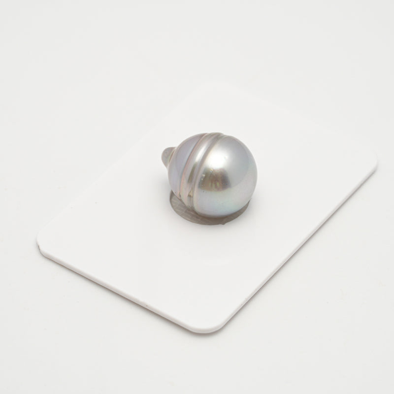 1pcs "High Luster" Creamy White 13mm - CL AAA Quality Tahitian Pearl Single LP2068 TH2