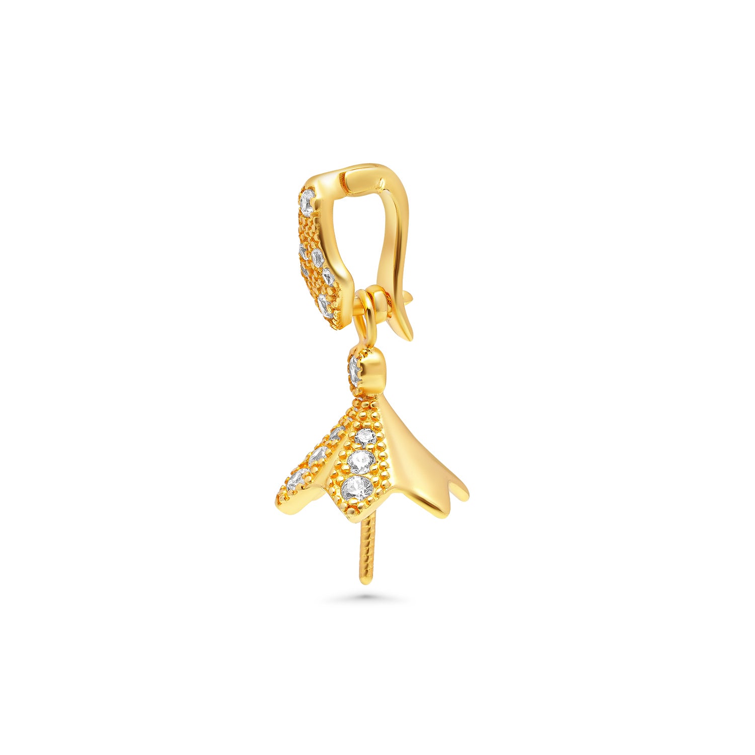 Pendant Clasps 925 Silver for pearl SC243