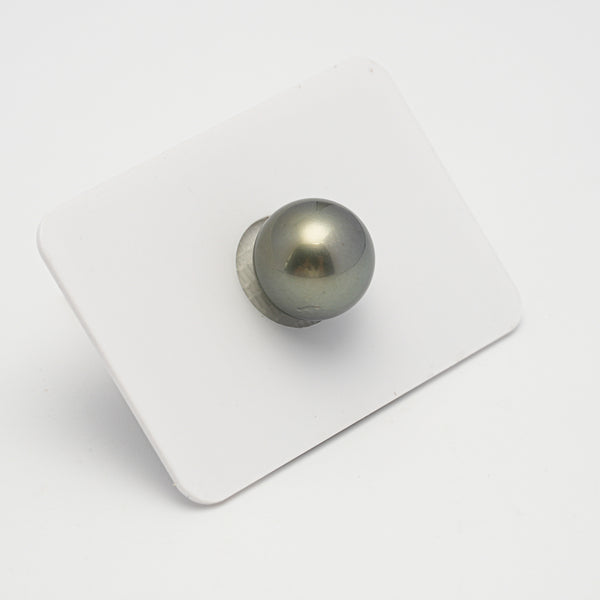 1pcs Light Green 12.5mm - RSR AAA/AA Quality Tahitian Pearl Single LP2129 A101