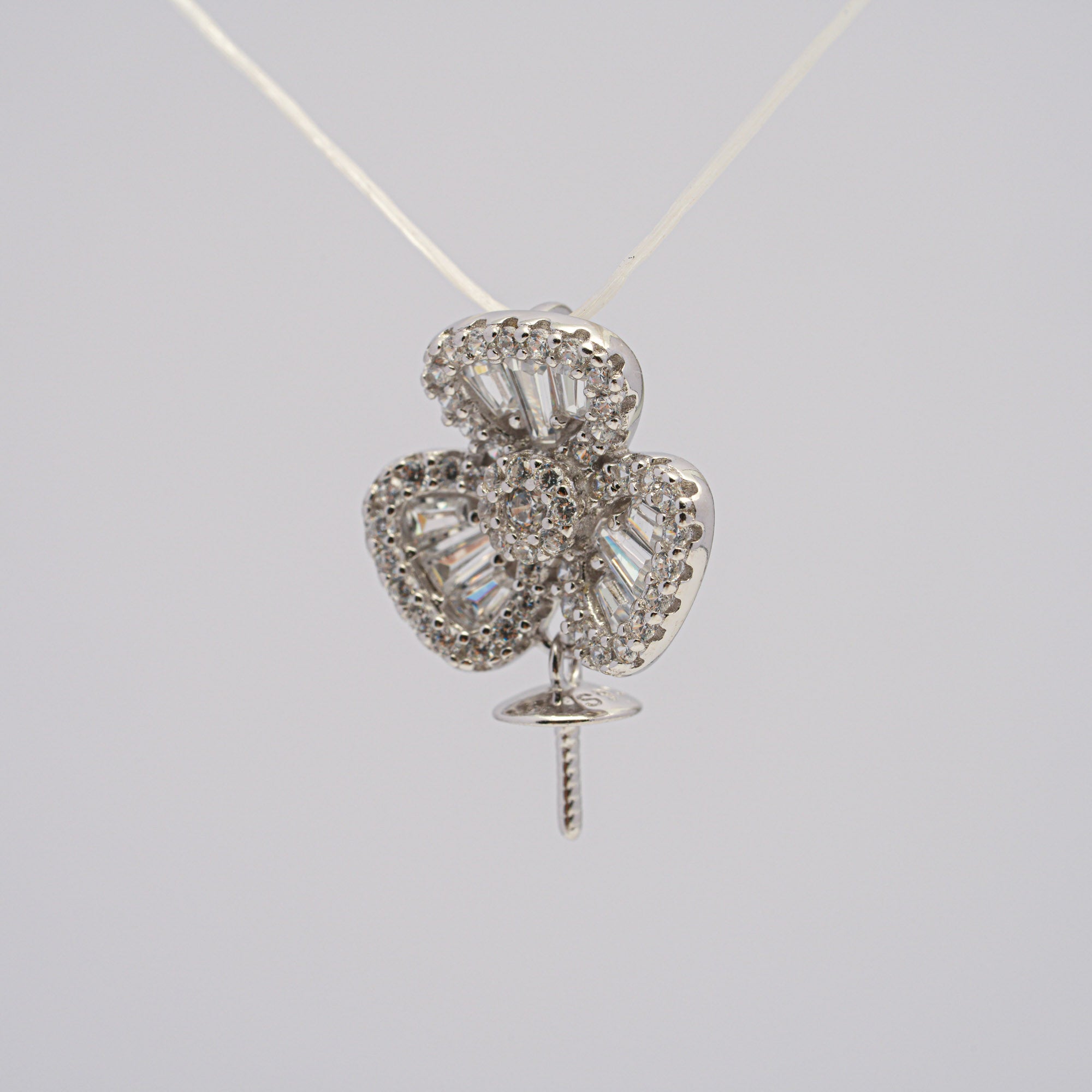 Pendant Clasp 925 Silver for Pearl SC562