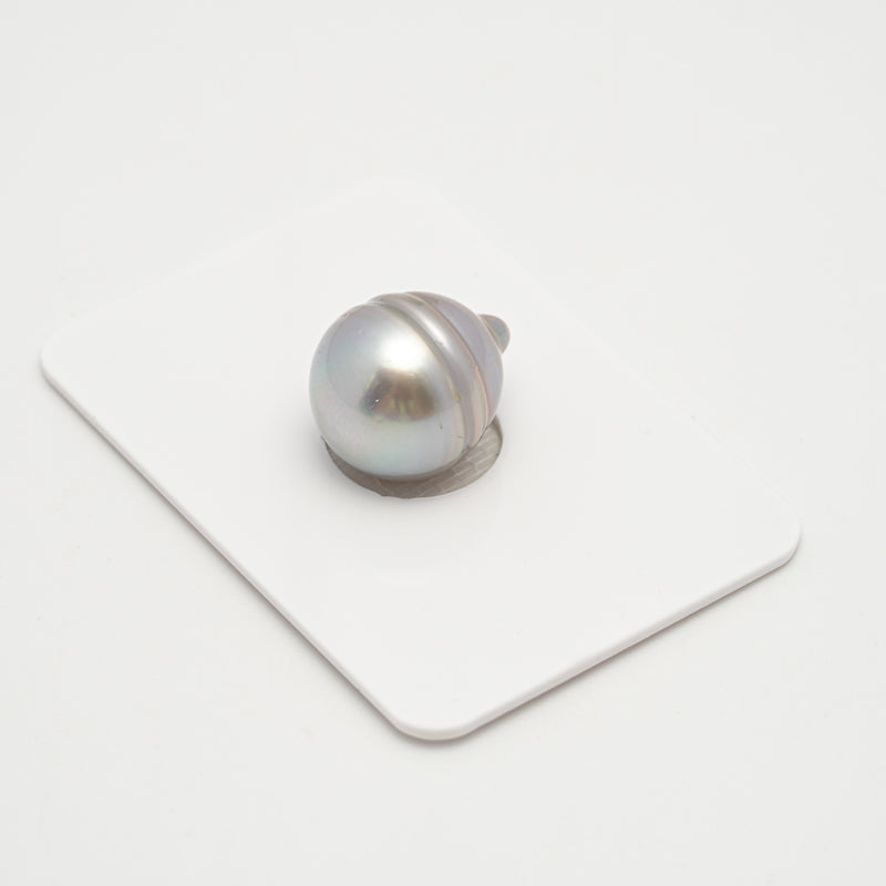 1pcs "High Luster" Creamy White 13mm - CL AAA Quality Tahitian Pearl Single LP2068 TH2