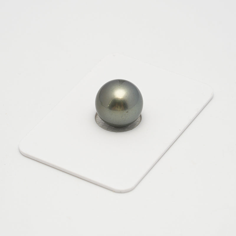 1pcs Light Green 12.5mm - RSR AAA/AA Quality Tahitian Pearl Single LP2129 A101