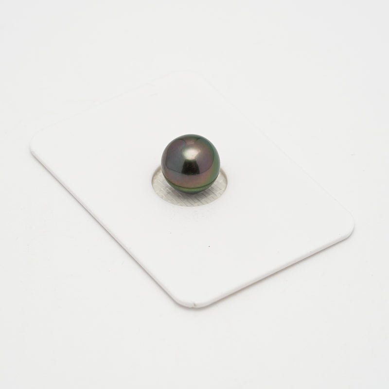 1pcs Green Cherry 9.5mm - SR AAA Quality Tahitian Pearl Single LP2142 OR10