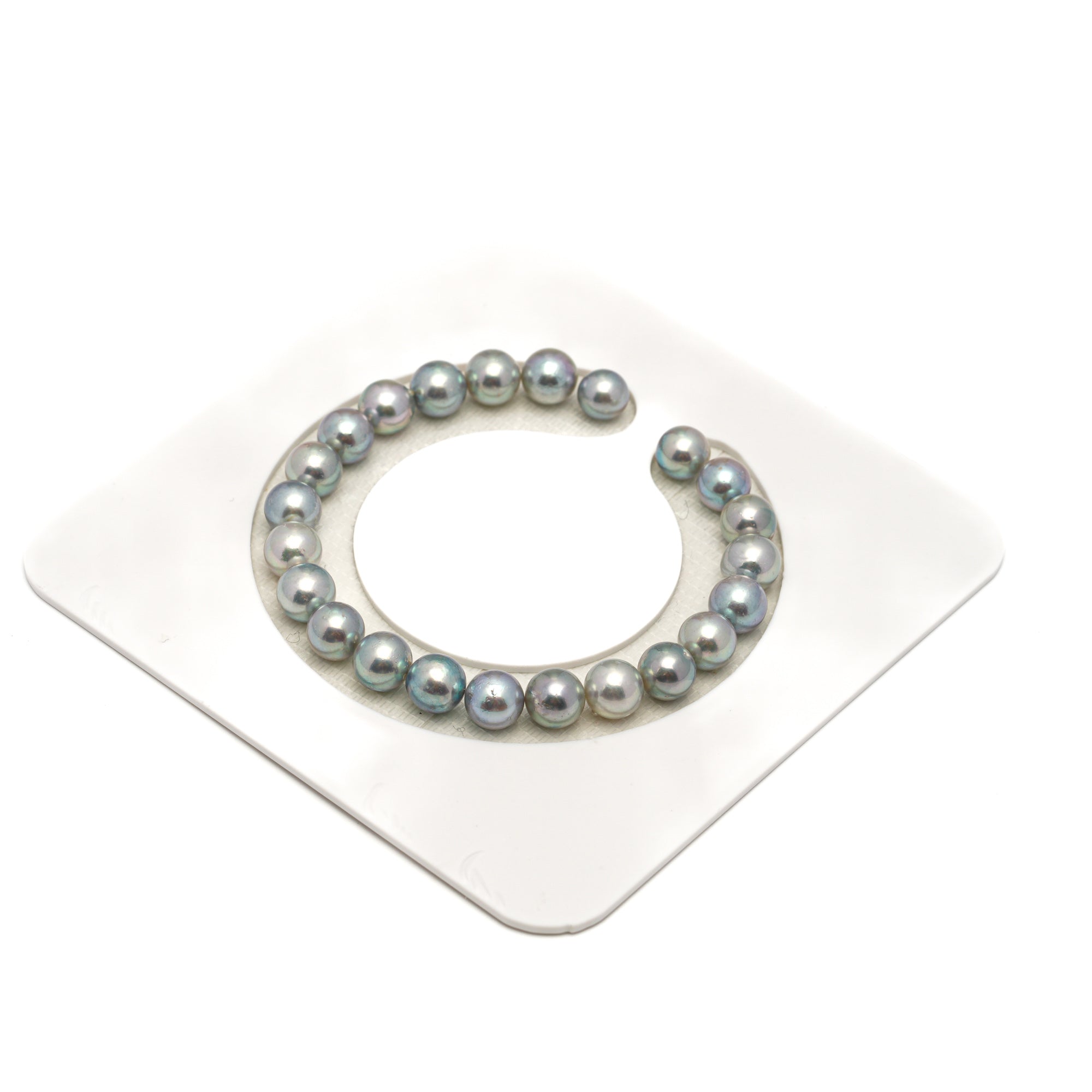 23pcs Akoya Pearl "High Luster" Multicolor 7.1-7.8mm - SR AA/A Quality Bracelet AKBR2420 CMA1