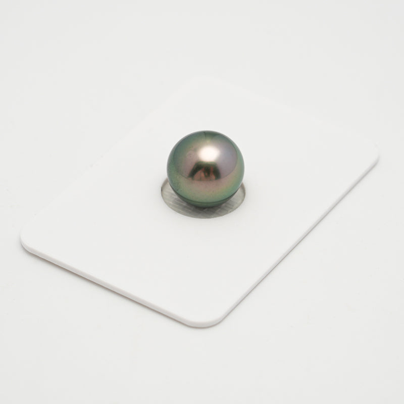 1pcs Green 11.2mm - NR AAA/AA Quality Tahitian Pearl Single LP2002 MI1