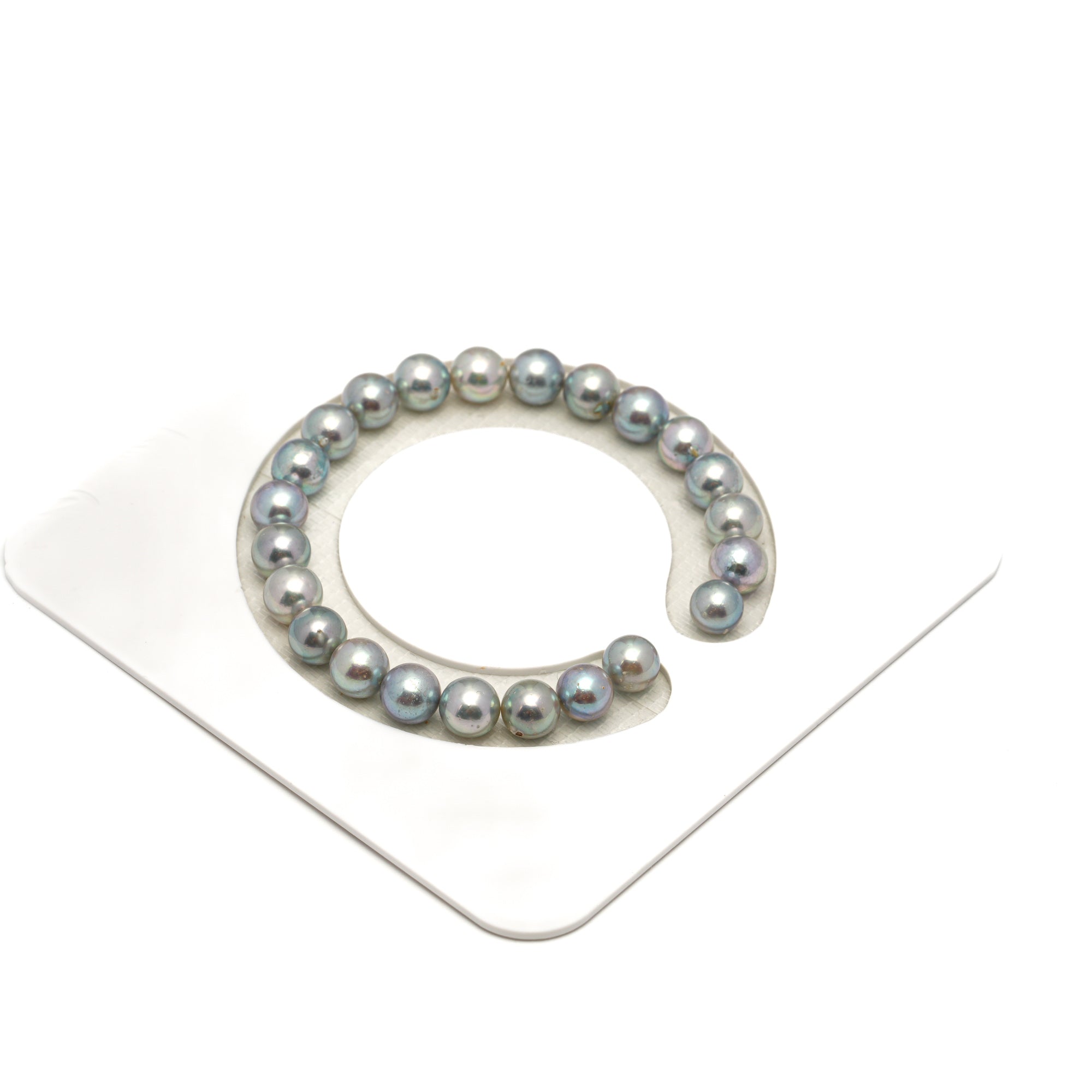 23pcs Akoya Pearl "High Luster" Multicolor 7.1-7.8mm - SR AA/A Quality Bracelet AKBR2420 CMA1