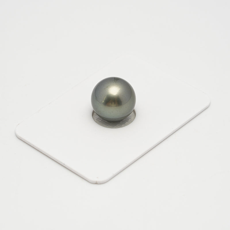 1pcs Light Green 12.5mm - RSR AAA/AA Quality Tahitian Pearl Single LP2129 A101