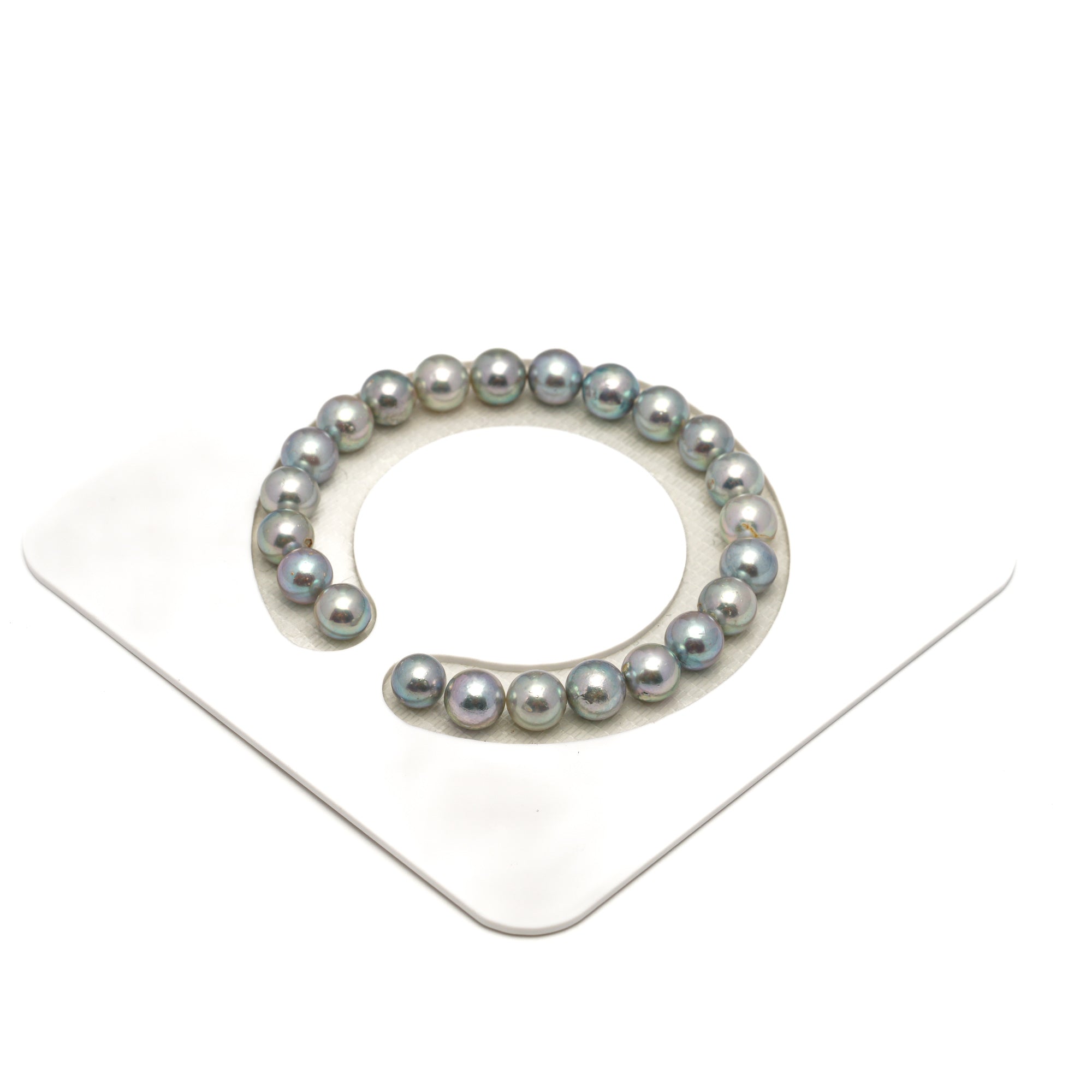 23pcs Akoya Pearl "High Luster" Multicolor 7.1-7.8mm - SR AA/A Quality Bracelet AKBR2420 CMA1