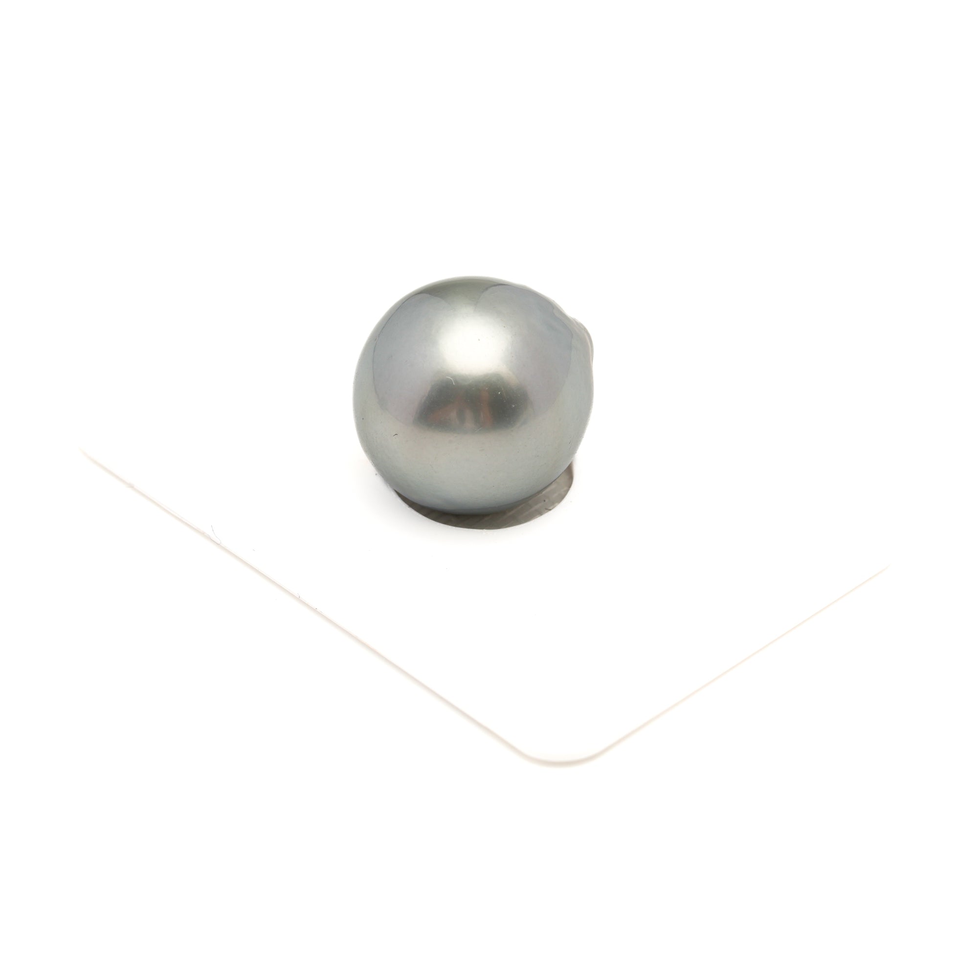 1pcs "High Luster" Silver Blue 15.7mm - SB AAA Quality Tahitian Pearl Single LP2517 CMP11