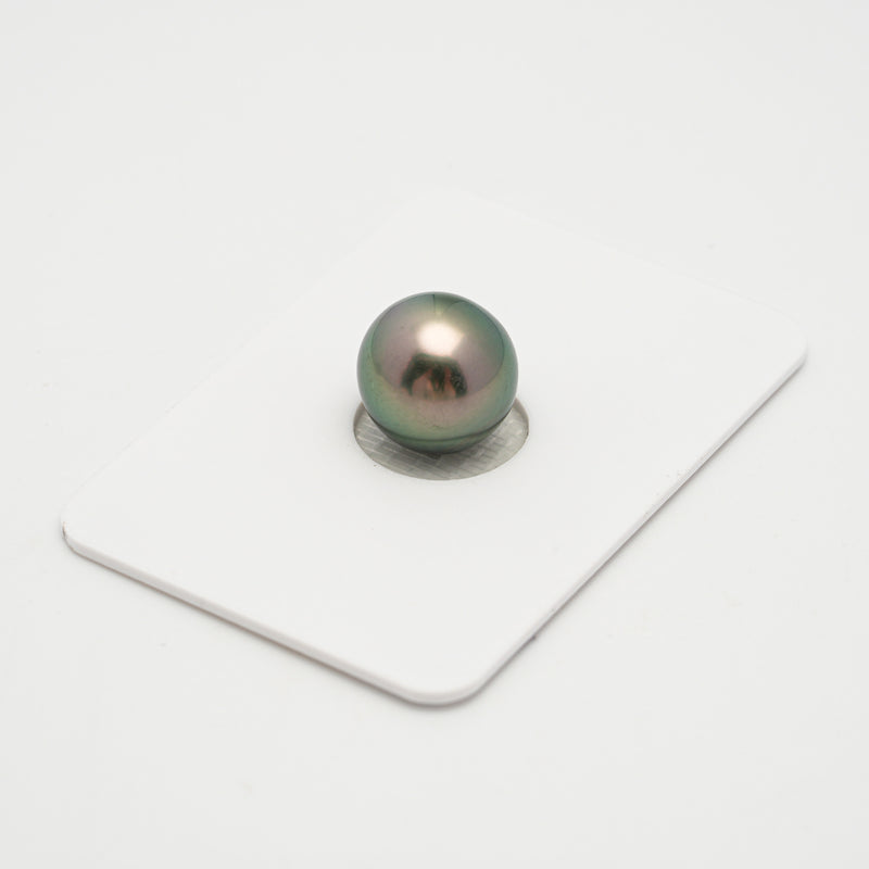 1pcs Green 11.2mm - NR AAA/AA Quality Tahitian Pearl Single LP2002 MI1