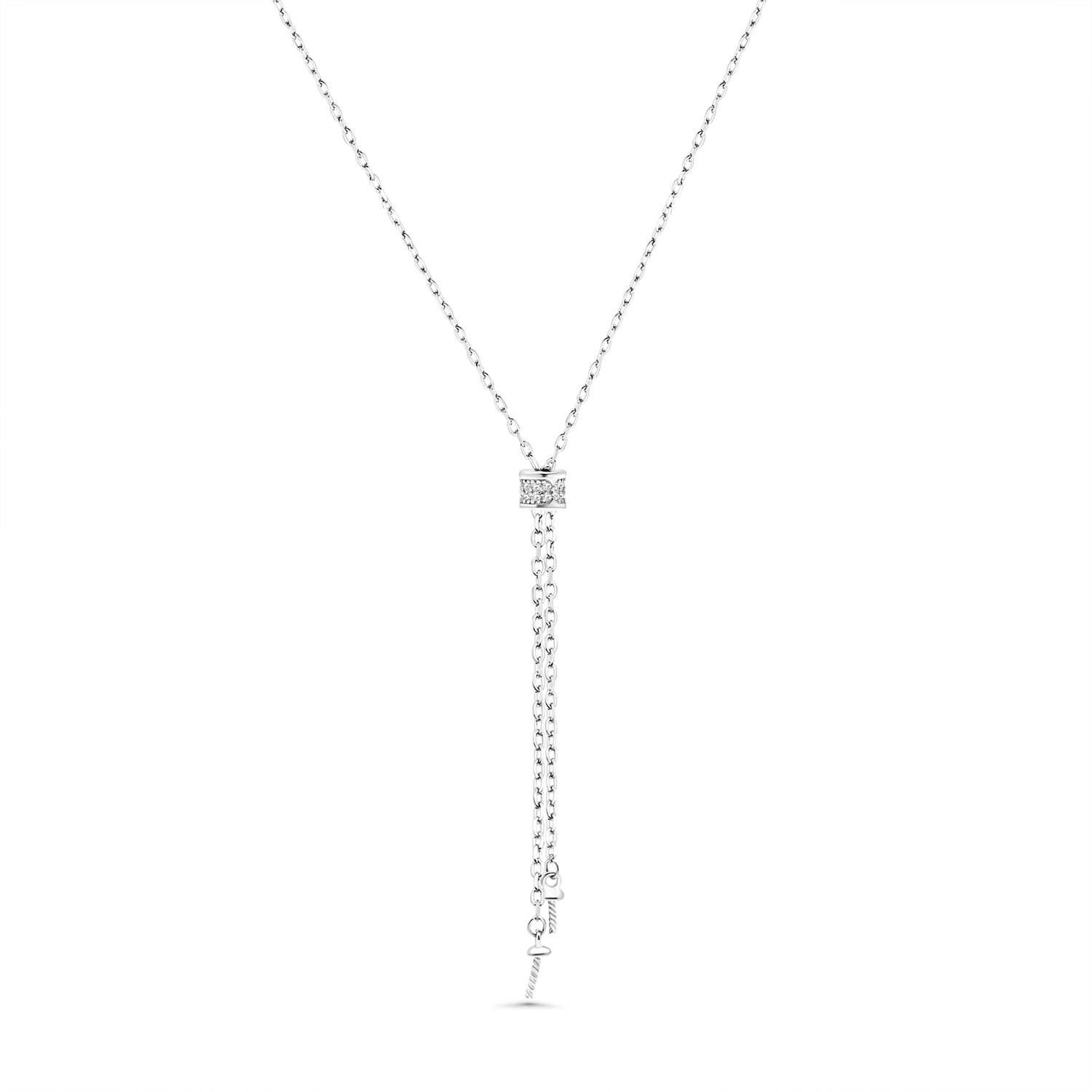 Pendant Chain 925 Silver for pearl SC357