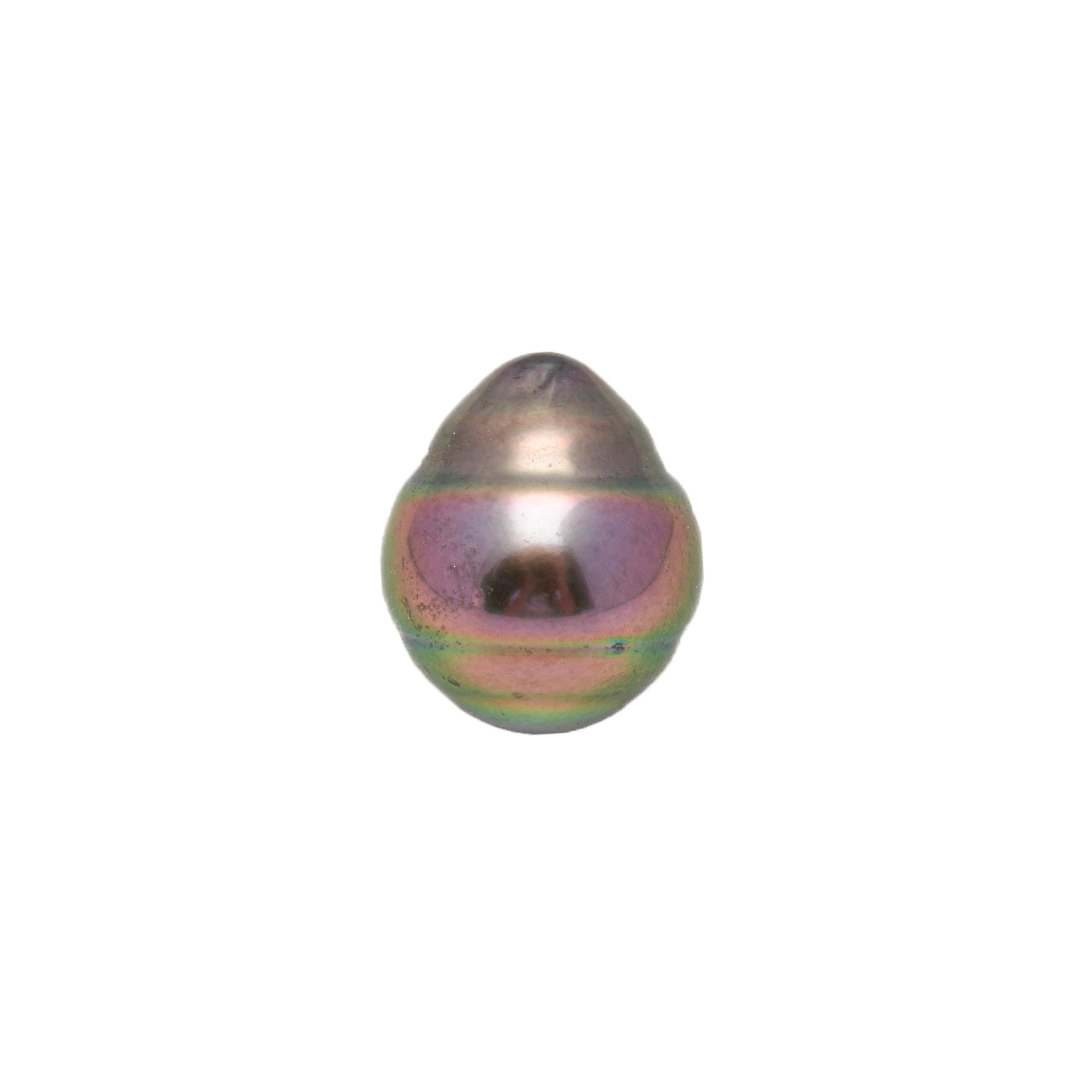 1pcs "High Luster" Green Cherry 12.1mm - CL AAA Quality Tahitian Pearl Single LP2385 CMP9