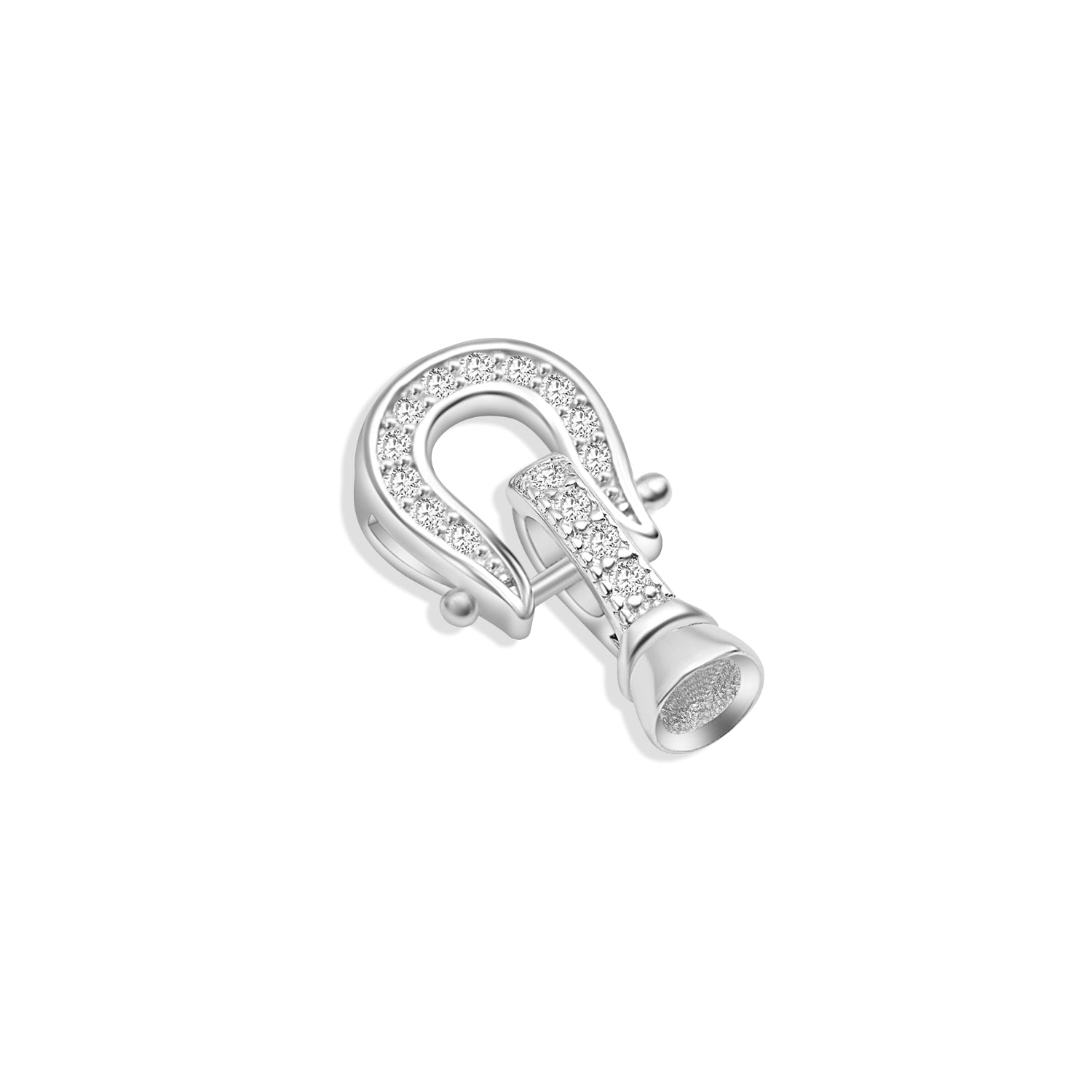 Ball Clasp 925 Silver for Pearl Necklace or Bracelet SC425