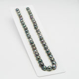 45pcs Mix Green 8-9mm - CL AAA/AA Quality Tahitian Pearl Necklace NL1400 OR7