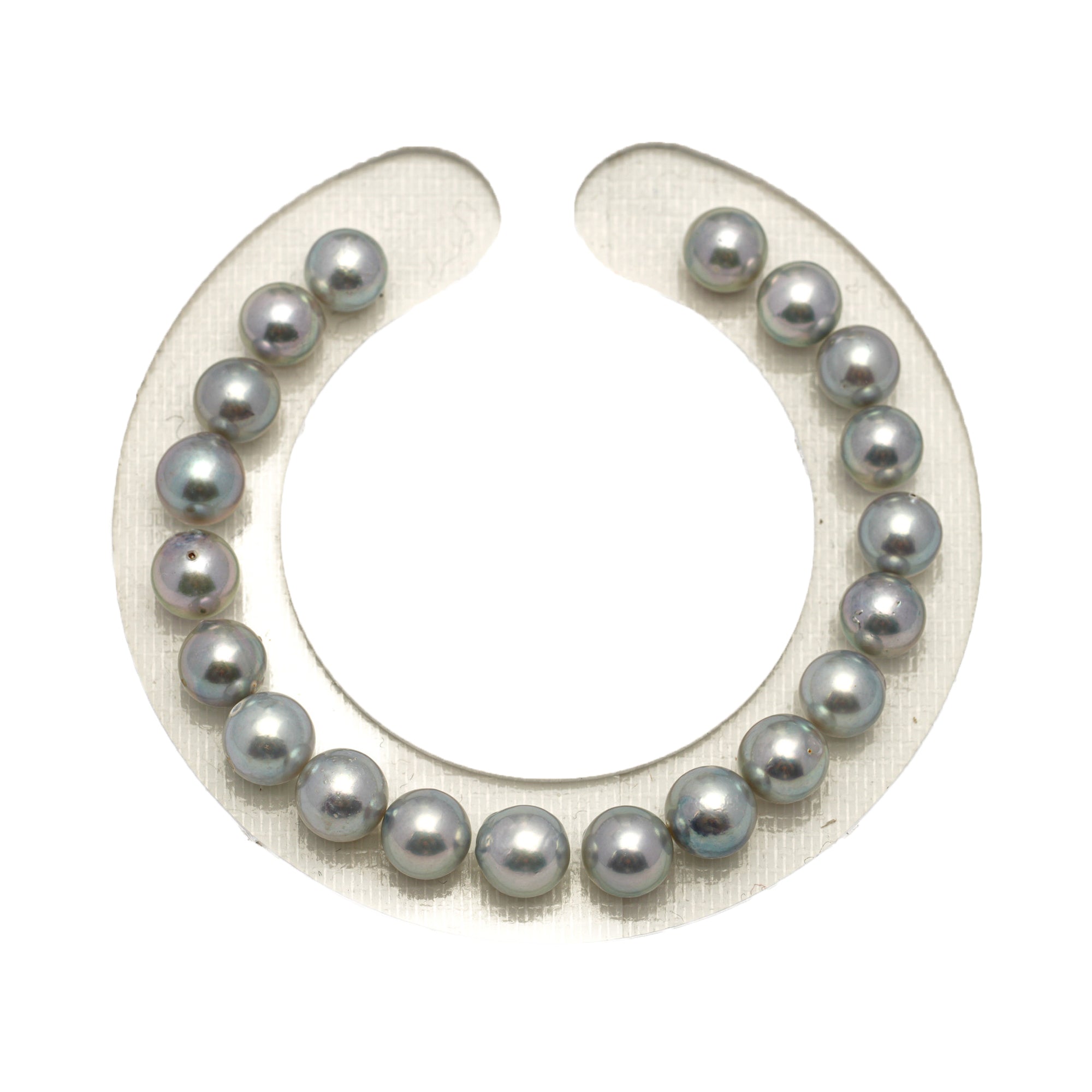 20pcs Akoya Pearl Silver Mix 7-7.4mm - SR/NR A/AA Quality Bracelet AKBR2421 CMA1