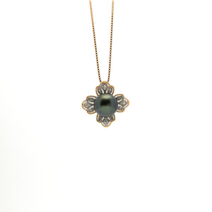 1pcs Tahitian Pearl Pendant 925 Silver SHM2364A LP1