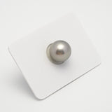 1pcs Silver Gray 10.6mm - SR/NR AAA Quality Tahitian Pearl Single LP2043 A101