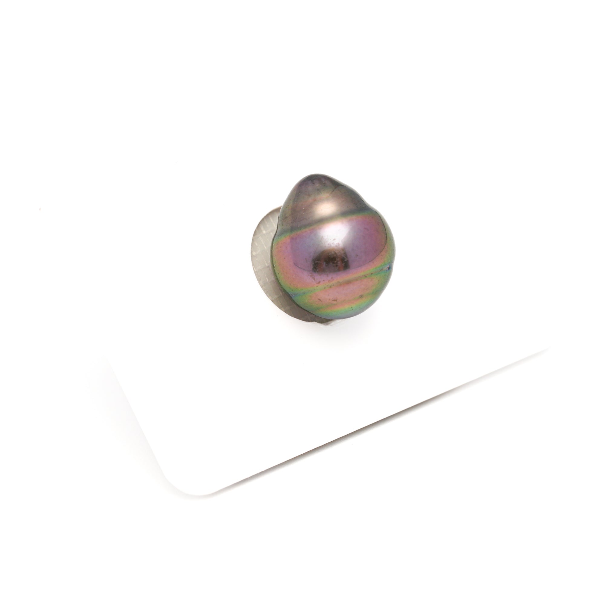 1pcs "High Luster" Green Cherry 12.1mm - CL AAA Quality Tahitian Pearl Single LP2385 CMP9
