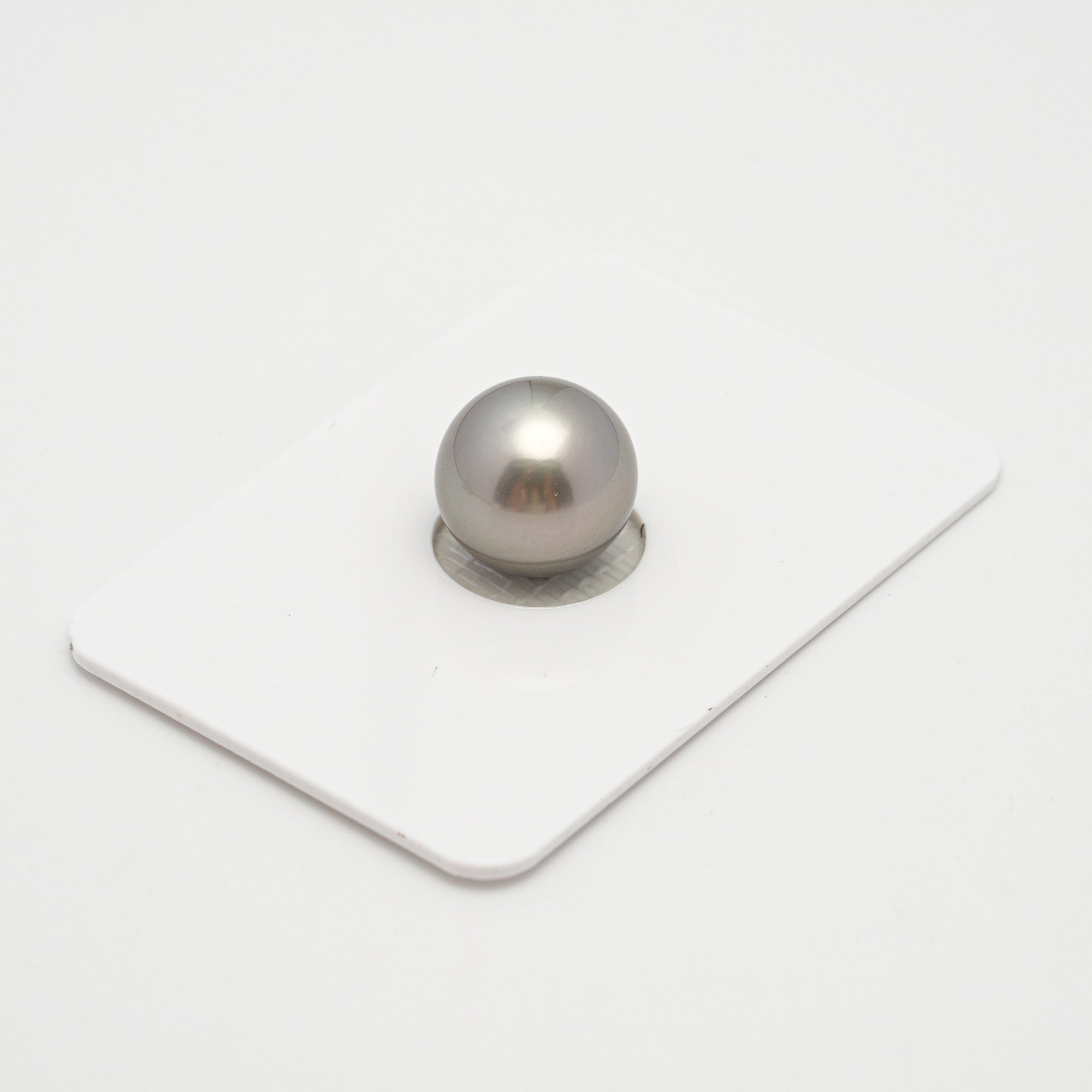 1pcs Silver Gray 10.6mm - SR/NR AAA Quality Tahitian Pearl Single LP2043 A101