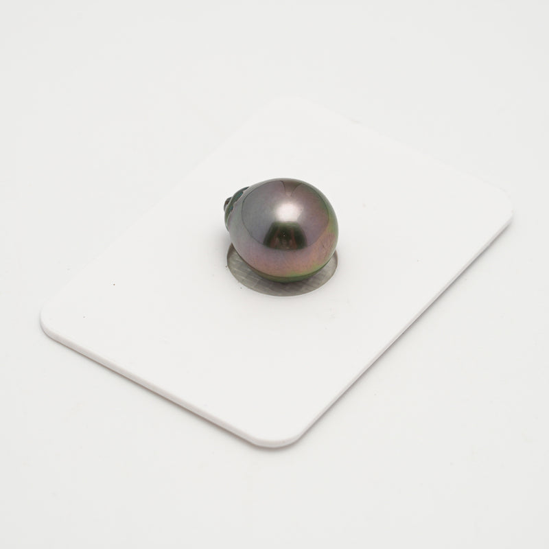 1pcs Green Cherry 11.6mm - SB AAA Quality Tahitian Pearl Single LP2069 THMIX2