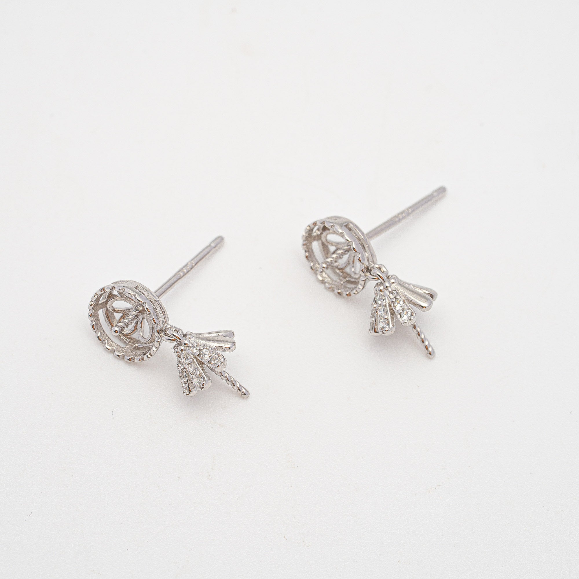 925 Silver RH Earrings Dangling SC172