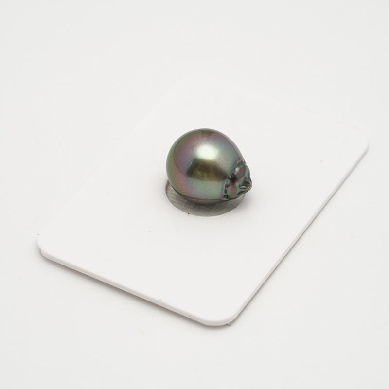 1pcs Green Cherry 11.6mm - SB AAA Quality Tahitian Pearl Single LP2069 THMIX2