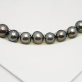 51pcs Green 8-10mm - SR/NR AA/A Quality Tahitian Pearl Drilled Necklace NL1577 CMP4